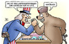 Cartoon: Ukraine-Waffenlieferungen (small) by Harm Bengen tagged ukraine,waffenlieferungen,witz,usa,russland,waffen,krieg,drohungen,uncle,sam,bär,harm,bengen,cartoon,karikatur