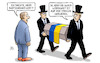 Cartoon: Ukrainische Glaubwürdigkeit (small) by Harm Bengen tagged ukraine,glaubwürdigkeit,babtschenko,fake,mord,russland,leichenbestatter,sarg,tod,tot,harm,bengen,cartoon,karikatur