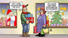 Cartoon: Urlaubspläne (small) by Harm Bengen tagged urlaubspläne,urlaub,unternehmer,wulff,bundespräsident,anwalt,kredit,vorteil,vorteilsnahme,zinsen,bestechung,korruption,weihnachten