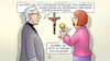 Cartoon: Vatikan-Entlassungen (small) by Harm Bengen tagged papst,erzbischof,washington,sexueller,missbrauch,machtmissbrauch,entlassen,massenentlassungen,vatikan,usa,interview,harm,bengen,cartoon,karikatur