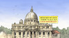 Cartoon: Vatikan-Immobilien (small) by Harm Bengen tagged vatikan,immobilien,papst,finanzskandal,petersdom,luxusimmobilien,immoscout,kirche,harm,bengen,cartoon,karikatur