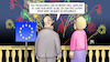 Cartoon: V.d.L.-Feuerwerk (small) by Harm Bengen tagged feuerwerk,gegner,bezahlen,eu,europaparlament,kritiker,von,der,leyen,wählen,wahl,kommissionspräsidentin,harm,bengen,cartoon,karikatur