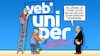 Cartoon: VEB Uniper (small) by Harm Bengen tagged wirtschaftsminister,graffiti,uniper,veb,volkseigener,betrieb,verstaatlichung,arbeiter,leiter,gasumlage,habeck,gasspeicher,gaskrise,gasmangel,harm,bengen,cartoon,karikatur