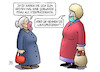 Cartoon: Vice President (small) by Harm Bengen tagged usa,wahl,biden,harris,schwarze,frau,vizepräsidentin,vice,president,weisspräsident,jutta,susemil,masken,harm,bengen,cartoon,karikatur