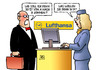 Cartoon: Von A nach B (small) by Harm Bengen tagged lufthansastreik,lufthansa,streik,pilotenvereinigung,piloten,cockpit,gewerkschaft,tarif,rente,flugzeuge,harm,bengen,cartoon,karikatur