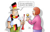 Cartoon: Vorrunden-Aus (small) by Harm Bengen tagged vorrundenaus,wm,fussball,nordkorea,interview,harm,bengen,cartoon,karikatur