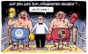 Cartoon: VW-Porsche-Fight (small) by Harm Bengen tagged vw,porsche,machtkampf,piech,hück,betriebsrat,übernahme,aktien,katar