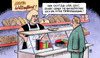 Cartoon: Wählen gehen! (small) by Harm Bengen tagged wählen,wahl,bundestagswahl,balkendiagramm,tortendiagramm,wahlergebnis,bäckerei,bäcker,brot,kunde,wähler