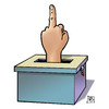 Cartoon: Wählers Stimme (small) by Harm Bengen tagged bundestag,2013,wahl,bundestagswahl,ergebnis,harm,bengen,cartoon,karikatur