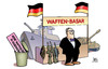 Cartoon: Waffen in Krisengebiete (small) by Harm Bengen tagged waffen,krisengebiete,basar,rüstungsexportbericht,rüstungsindustrie,krieg,harm,bengen,cartoon,karikatur