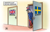 Cartoon: Warten auf Assange (small) by Harm Bengen tagged julian,assange,wikileaks,auslieferung,prozeß,gericht,staatsanwalt,justiz,großbritannien,schweden,usa,todesstrafe,australien,whistleblower,manning,bradley