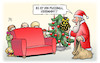 Weihnachtscartoon 1 - Fussball