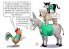 Cartoon: Werder-Pokalaus (small) by Harm Bengen tagged werder,bremen,fussball,pokalaus,dfb,pokal,rausgeflogen,ausscheiden,bremer,stadtmusikanten,esel,harm,bengen,cartoon,karikatur