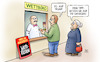 Cartoon: Wettrüsten (small) by Harm Bengen tagged wettbüro,angebot,wettrüsten,abrüstung,inf,vertrag,wetten,trump,chinesen,china,usa,russland,susemil,harm,bengen,cartoon,karikatur