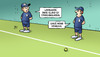 Cartoon: Wimbledon langweilig (small) by Harm Bengen tagged wimbledon,tennis,island,stinklangweilig,em,europameisterschaft,fussball,harm,bengen,cartoon,karikatur