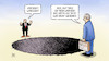 Cartoon: Wirecard-Loch (small) by Harm Bengen tagged vorsicht,wirecard,loch,betrug,finanzdienstleiter,bafin,harm,bengen,cartoon,karikatur