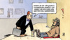 Cartoon: Wirtschaftsnachrichten (small) by Harm Bengen tagged wirtschaftsnachrichten,wirtschaft,prognose,gabriel,boerse,dax,bettler,harm,bengen,cartoon,karikatur