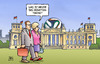 Cartoon: WM und Bundestag (small) by Harm Bengen tagged bundestag,debatte,debattenthema,thema,fussball,wm,deutschland,usa,bnd,nsa,harm,bengen,cartoon,karikatur