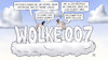 Cartoon: Wolke 007 (small) by Harm Bengen tagged roger,moore,wolke,film,kollege,highlander,sean,connery,007,james,bond,tot,tod,himmel,harm,bengen,cartoon,karikatur