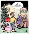 Cartoon: Zahnspange (small) by Harm Bengen tagged zahnspange,weihnachten,bescherung,geschenk,eltern,kind,junge,zahn,boxen,boxhandshuh,sport,schmerz,kieferorthopäde,zahnarzt,krank,krankenkasse