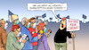 Cartoon: Zwangsimpfung (small) by Harm Bengen tagged zwangsimpfung,dummheit,demonstration,verschwörungstheorien,corona,coronavirus,ansteckung,pandemie,epidemie,krankheit,schaden,harm,bengen,cartoon,karikatur