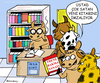 Cartoon: Autograph (small) by cizofreni tagged books,writer,cows,okuz,train,gape,autograph,imza