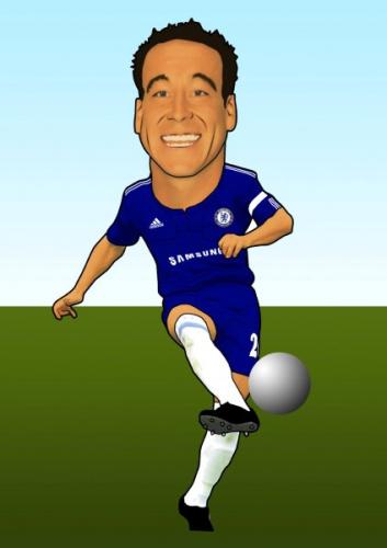 Cartoon: John Terry (medium) by Timoffy tagged john,terry,chelsea