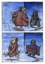 Cartoon: Exhibitionism (small) by vladan tagged exhibitionism,terrorism