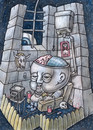 Cartoon: Lobotomy (small) by vladan tagged lobotomy tv brain fast food