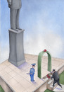 Cartoon: 1heykel (small) by caferli tagged politic