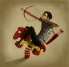 Cartoon: Sagittarius (small) by Giulia tagged illustration