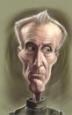 Cartoon: Grand Moff Tarkin (small) by markdraws tagged star,wars,illustration,george,lucas,humor,caricature,sci,fi,science,fiction,peter,cushing,digital,painting,photoshop
