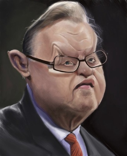 Cartoon: Martti Ahtisaari (medium) by jonesmac2006 tagged caricature