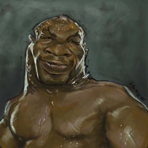 Cartoon: Mike tyson (medium) by jonesmac2006 tagged mike,tyson,caricature