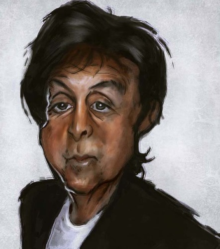 Cartoon: Paul (medium) by jonesmac2006 tagged paul,mccartney