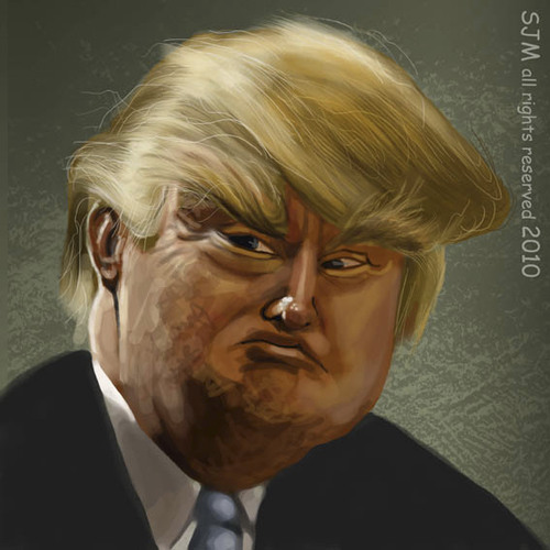 Cartoon: Trumped (medium) by jonesmac2006 tagged caricature