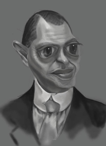 Cartoon: WIP-Buscemi (medium) by jonesmac2006 tagged caricature