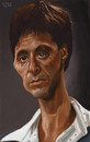 Cartoon: Al Pacino (small) by jonesmac2006 tagged caricature