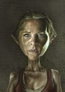 Cartoon: Carol The Walking Dead (small) by jonesmac2006 tagged caricature