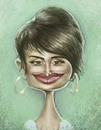 Cartoon: Cruz control (small) by jonesmac2006 tagged penelope cruz caricature