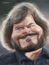 Cartoon: Jack Black (small) by jonesmac2006 tagged jack,black,fatty