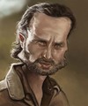 Cartoon: Rick Grimes (small) by jonesmac2006 tagged rick,grimes,the,walking,dead,caricature