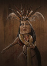 Cartoon: Salma Hayek Caricature (small) by jonesmac2006 tagged salma,hayek,caricature