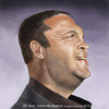 Cartoon: Vince Vaughn (small) by jonesmac2006 tagged caricature,cartoon