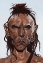 Cartoon: Wes Studi (small) by jonesmac2006 tagged wes,studi,caricature