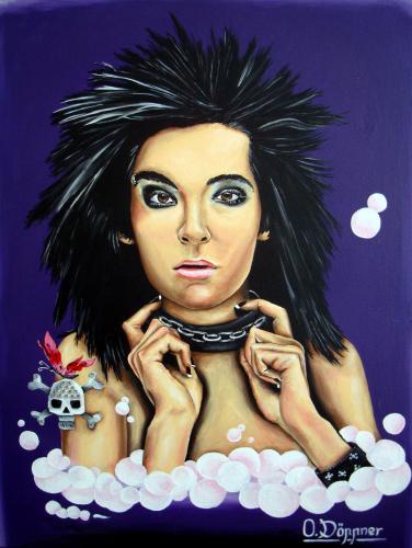 Cartoon: Bill Kaulitz (medium) by Sanni tagged tokio,hotel,bill,kaulitz