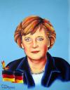 Cartoon: my beautiful Angi (small) by Sanni tagged angela,merkel