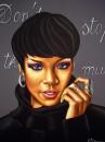 Cartoon: Rihanna (small) by Sanni tagged rihanna