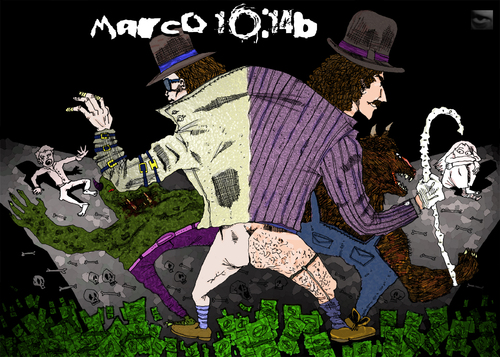 Cartoon: Marco 10.14b (medium) by csamcram tagged csam,cram,pedofilia,mostri,michael,jackson,charlie,chaplin