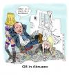 Cartoon: G8 in Abruzzo (small) by csamcram tagged escort,photoshop,berlusconi,g8,abruzzo,terremoto,earthquake
